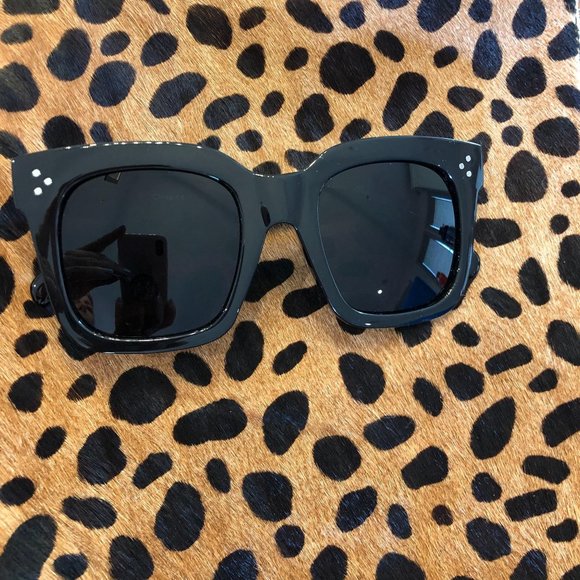 NWOT Black Oversized Unisex Style Fashion Tinted - Picture 12 of 13